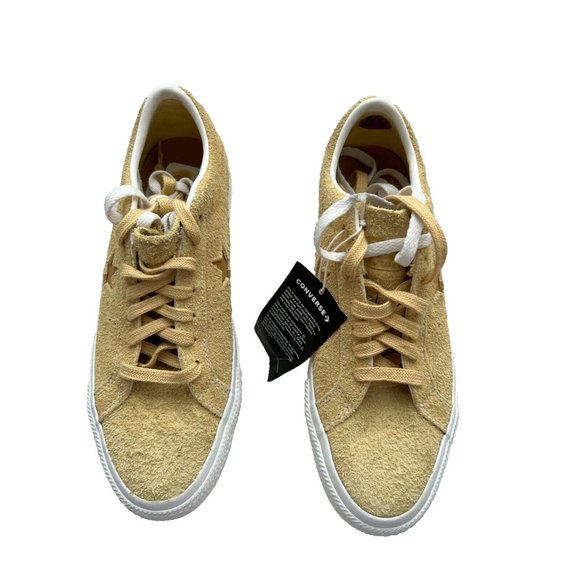 Converse A04158C One Star Pro Vintage Suede Sneakers Trailhead Gold ( 8.5M ) - Picture 3 of 7
